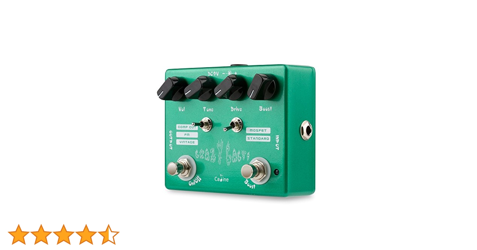 Amazon | Caline CP-20「Crazy Cacti」オーバードライブギター